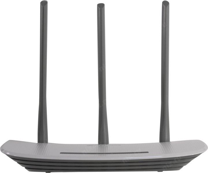  TP-Link TL-WR845N, N300 Wi Fi роутер, до 300 Мбит/с на 2,4 ГГц, 3 антенны, 1 порт WAN 10/100 Мбит/с + 4 порта LAN 10/100 Мбит/с