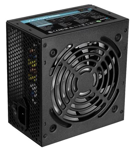 Блок питания Aerocool 700W Retail VX PLUS 700 RGB, ATX v2.3, RGB-подсветка, A.PFC, fan 120mm, 2x PCI-E [6+2-Pin], 6x SATA, 3x MOLEX, 1x FDD