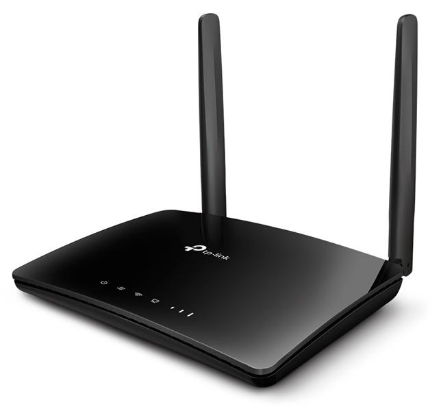  TP-Link TL-MR150, N300 Wi-Fi роутер со встроенным модемом 4G LTE до 150 Мбит/с, до 300 Мбит/с на 2,4 ГГц, 2 антенны, 3xLAN 100 Мбит/с, 1xWAN/LAN 100 Мбит/c