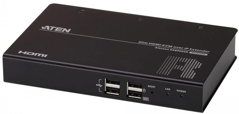 Kvm-удлинитель (приемник) ATEN Slim HDMI Single Display KVM over IP Receiver
