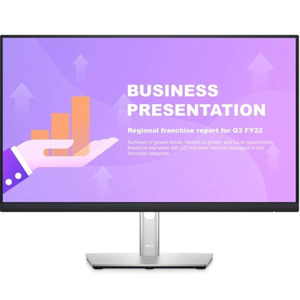 Монитор Dell 23,8" P2422HE S/BK (IPS;16:9;250cd/m2;1000:1;5ms;1920x1080;178/178;VGA;HDMI;DP;Dpout;USB-C upstream with PD65W;4xUSB;RJ45HAS; Swiv; Tilt; Swiv; Pivot)