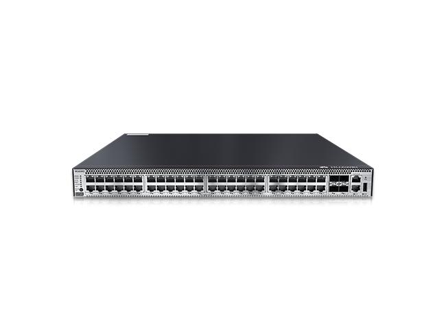 Коммутатор HUAWEI S5731-S32ST4X-A(8*10/100/1000BASE-T ports, 24*GE SFP ports, 4*10GE SFP+ ports, AC power, front access) + Basic Software