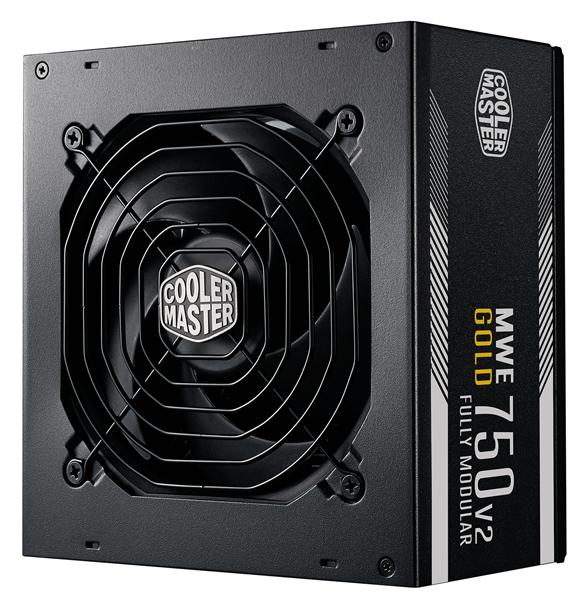 Блок питания Cooler Master MWE Gold 750 V2, 750W, ATX, 120mm, Fully Modular, APFC, 80+ Gold