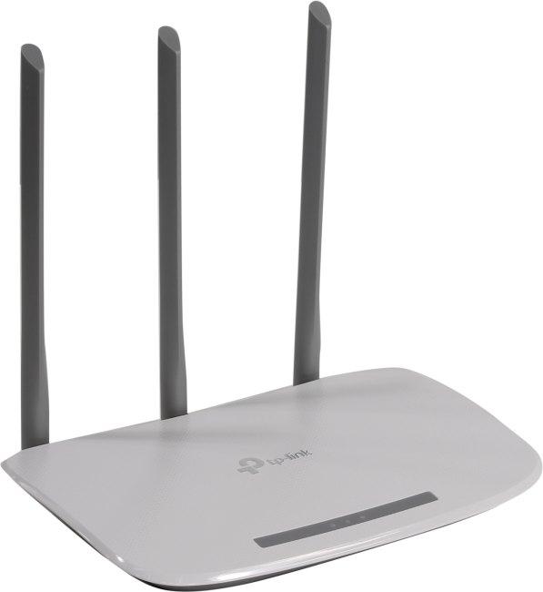  TP-Link TL-WR845N, N300 Wi Fi роутер, до 300 Мбит/с на 2,4 ГГц, 3 антенны, 1 порт WAN 10/100 Мбит/с + 4 порта LAN 10/100 Мбит/с