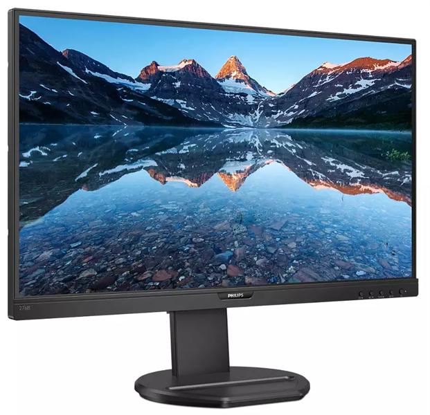 Монитор 27" Philips 276B9 2560x1440 75Гц IPS LED 16:9 4ms HDMI DP USB-С 3*USB3.2 50M:1 1000:1 178/178 350cd HAS Pivot Tilt Swivel Speakers Black