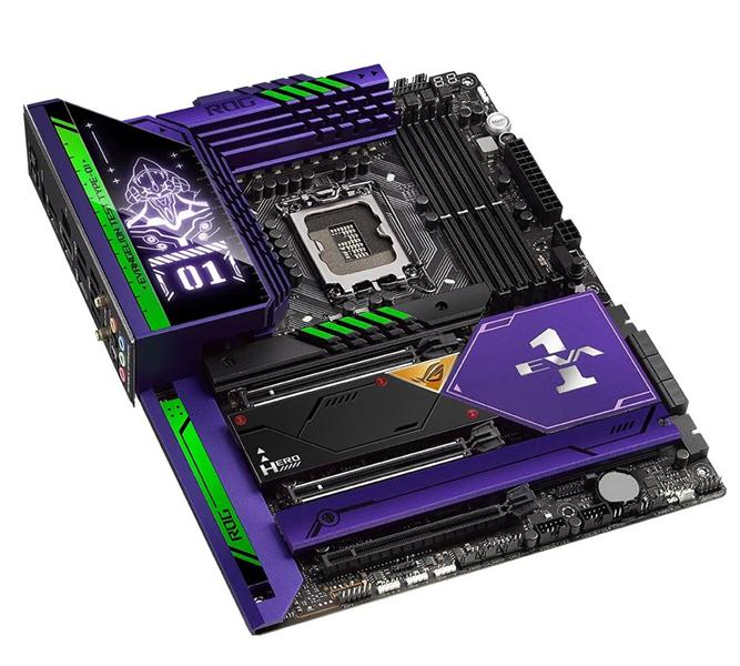 Материнская плата ASUS ROG MAXIMUS Z690 HERO EVA, LGA1700, Z690, 4*DDR5, HDMI, 2xUSB Type-C, SATA3, M2, Audio, Gb LAN, USB 3.2, COM*1 header (w/o cable), ATX; 90MB1BX0-M0EAY0