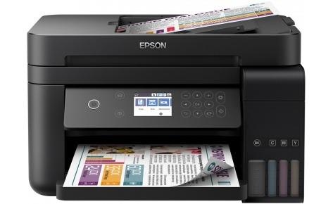  Epson L6170 МФУ А4 цветное: принтер/копир/сканер, 33/20 стр./мин.(чб/цвет), ADF 30 стр., USB/LAN, в комплекте чернила 14 000/11 200 стр.(чб/цвет) (существенное повреждение коробки)