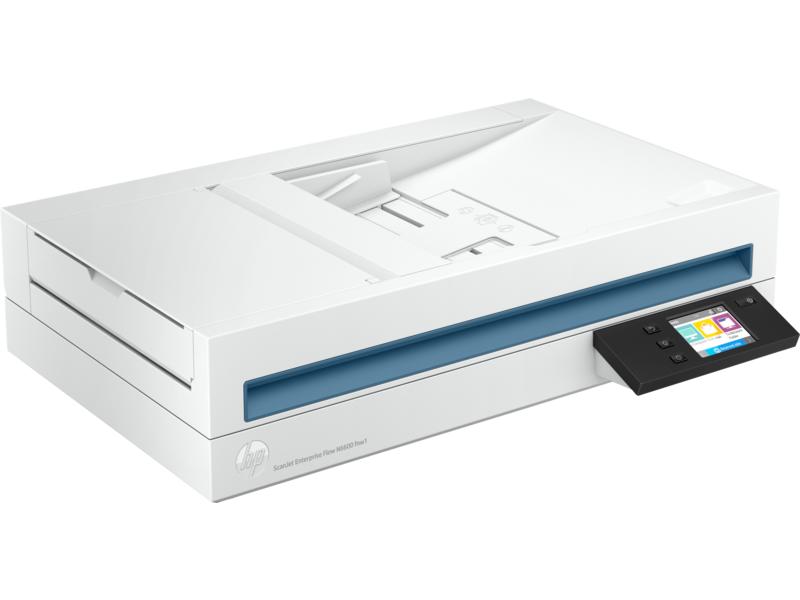 Сканер HP ScanJet Enterprise Flow N6600 fnw1 Network Scanner NEW (CIS, A4, 600x1200 dpi, 24bit, ADF 100 sheets, Duplex, 50 ppm/100 ipm, USB 3.0, Ethernet 10/100/1000 Base-T, Wi-Fi Direct)