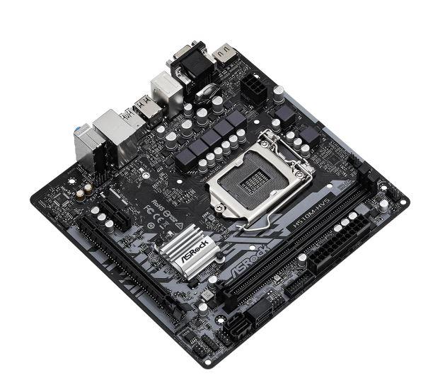 Материнская плата ASROCK H610M-HVS/M.2 R2.0, LGA1700, H610, 2*DDR4, D-Sub+HDMI, 4xSATA3 6.0, M.2 Socket, 2xUSB 3.2, 4xUSB 2.0, mATX; 90-MXBJJ0-A0UAYZ