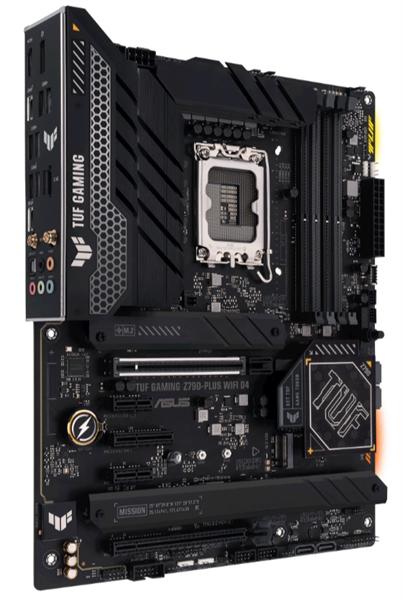 Материнская плата ASUS TUF GAMING Z790-PLUS WIFI D4, LGA1700, Z790, 4*DDR4, HDMI+DP, 4xSATA3 + RAID, M2, Audio, Gb LAN, USB 3.2, USB 2.0, ATX; 90MB1CR0-M0EAY0