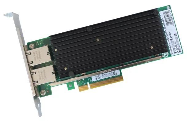 Сетевая карта LR-Link NIC PCIe x8, 2 x 10G, Base-T, Intel X540 chipset (FH+LP)