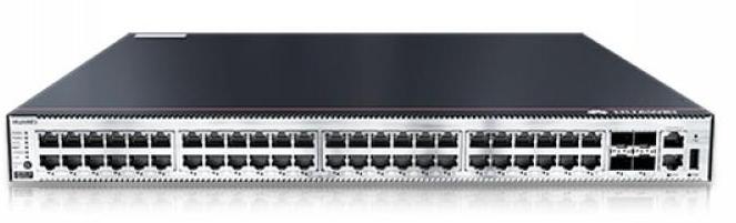 Коммутатор Huawei S5731-S48T4X (48*10/100/1000BASE-T ports,4*10GE SFP+ ports,without power module) + Basic Software + 2*150W AC Power module