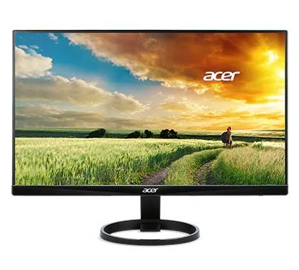 Монитор 23,8" ACER  R240HYbidx , IPS, 1920x1080, 4ms, 178°/178°,   250nits,VGA   + DVI+HDMI +audio out, 1000:1, Black