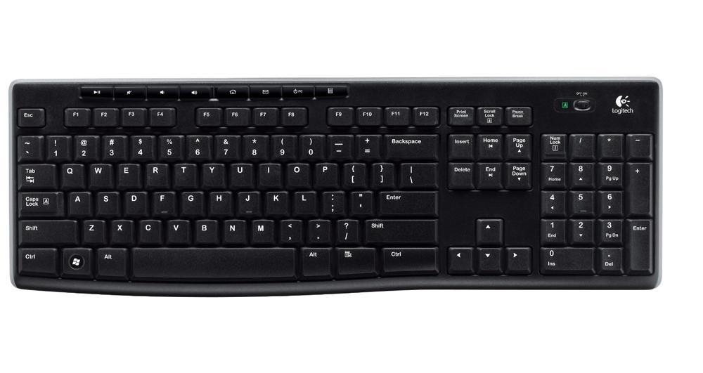 Клавиатура Logitech Wireless Keyboard K270