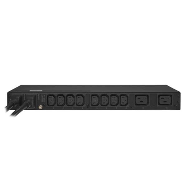 Панель питания распределительная CyberPower ATS PDU20MHVIEC10AT Metered 1U type, 16Amp, plug IEC 320 C20, (8) IEC 320 C13