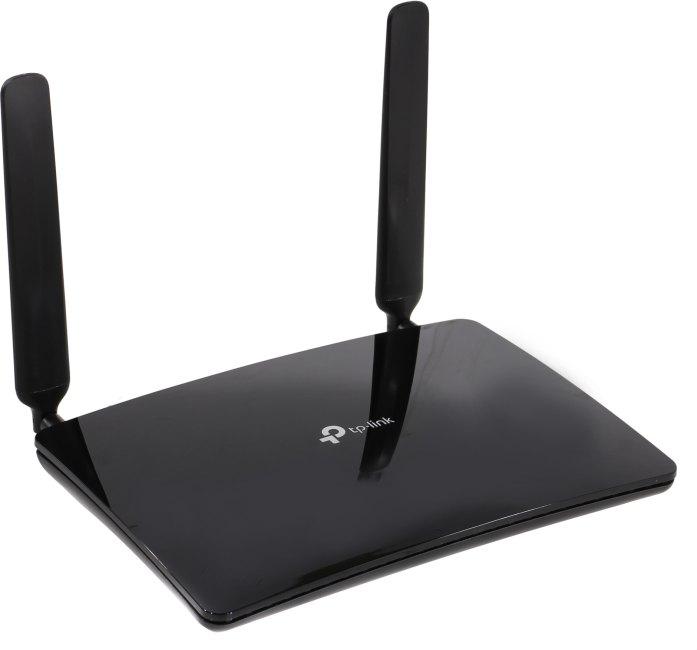  TP-Link TL-MR150, N300 Wi-Fi роутер со встроенным модемом 4G LTE до 150 Мбит/с, до 300 Мбит/с на 2,4 ГГц, 2 антенны, 3xLAN 100 Мбит/с, 1xWAN/LAN 100 Мбит/c