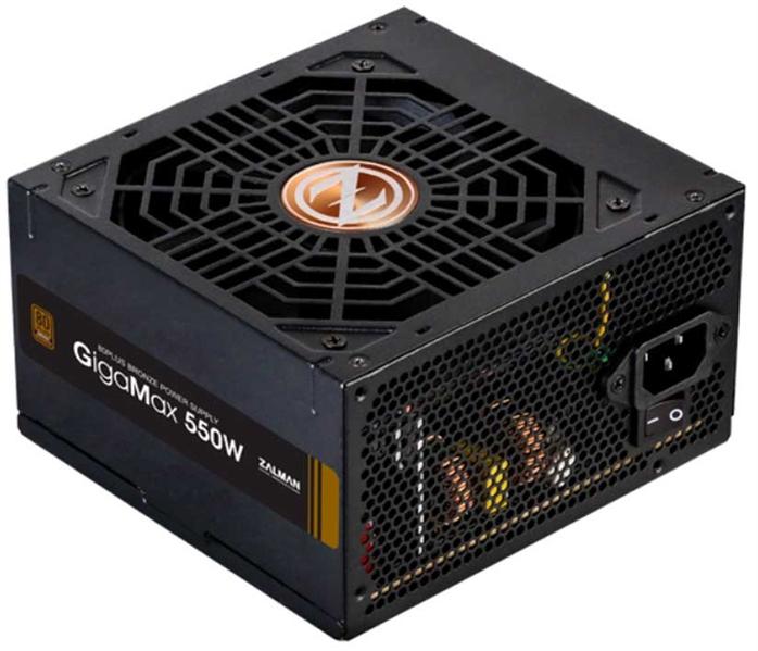 Блок питания Zalman ZM550-GVII, 550W, ATX12V v2.31, EPS, APFC, 12cm Fan, 80+ Bronze, Retail