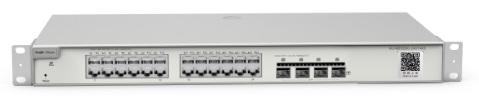 Коммутатор Reyee 24-Port 10G L2+ Managed Switch, 24 Gigabit RJ45 Ports, 4 *10G SFP+ Slots,19-inch Rack-mountable Steel Case, Static Routing