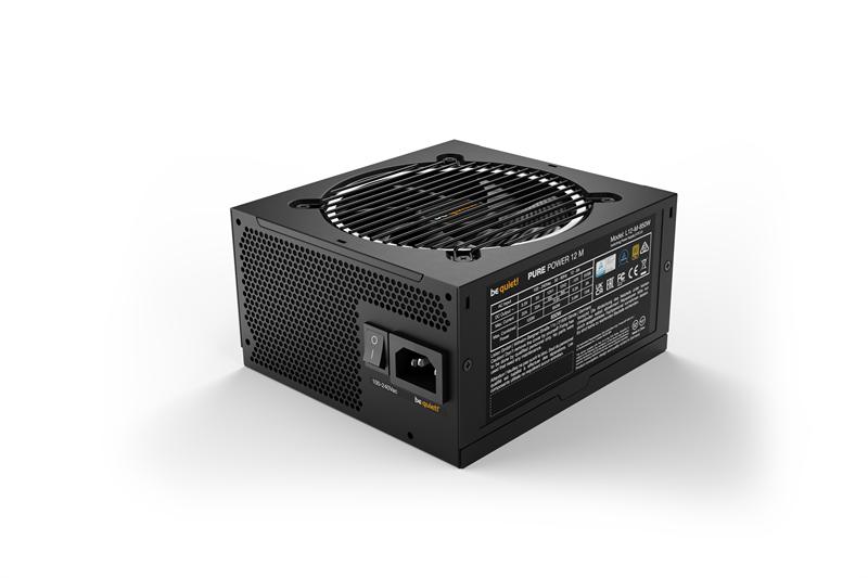 Блок питания be quiet! Pure Power 12 M 850W / ATX 3.0, 80 PLUS Gold, LLC+SR+DC-DC, 120mm fan, semi-modular / BN344