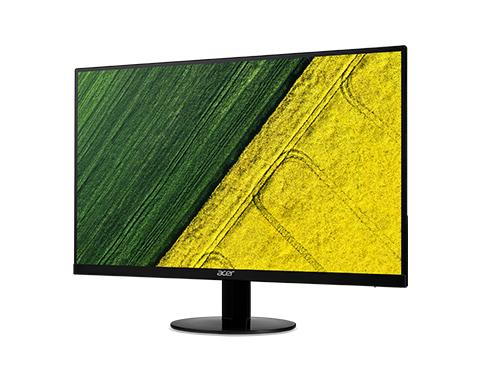 Монитор 23.8" ACER  SA240YAbi IPS, 1920x1080 ,75Hz , 4ms, 178°/178° , 250nits ,  + HDMI , 1000:1, Black Matt with glossy foot stand