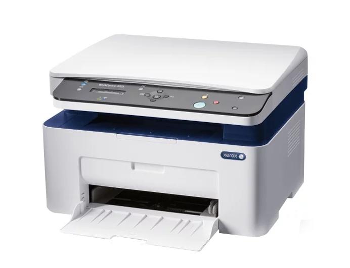  МФУ XEROX WC 3025BI (A4, Laser, P/C/S, 20ppm, max 15K pages per month, 128MB, GDI, USB, Wi-Fi)