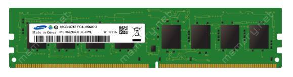 Оперативная память Samsung DDR4 16GB DIMM 3200MHz (M378A2K43EB1-CWE), 1 year
