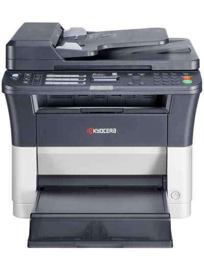  Kyocera FS-1120MFP, P/C/S/F, ч/б лазерный, А4, 20 стр/мин, 1800x600 dpi, 64 Мб, USB 2.0, лоток 250 л., автопод., старт.тонер 700 стр.
