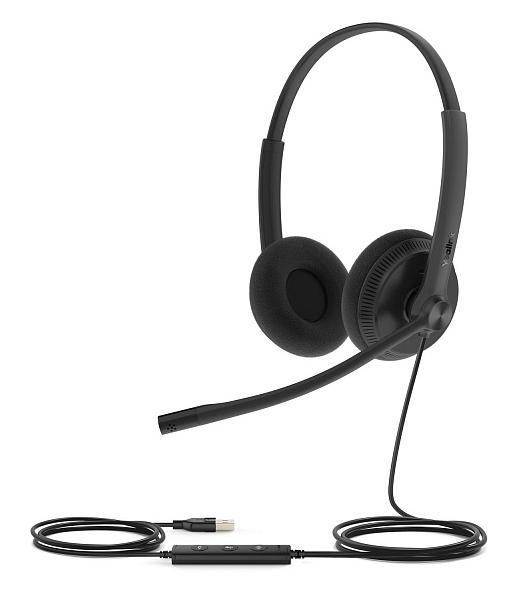  YEALINK UH34 Lite Dual UC Дуо, Проводная, HD звук, USB, шт