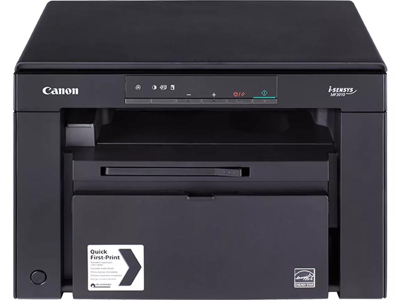 Лазерное многофункциональное устройство Canon i-SENSYS MF3010 МФУ ч/б лазерное А4: P/C/S, 18 стр./мин, 64 Мб,1200 x 600 dpi, USB, лоток 150 л., старт.картридж 700 стр. аналог 5252B034