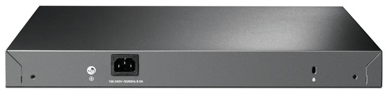  TP-Link TL-SG3428XMP, 24-портовый гигабитный управляемый PoE-коммутатор с 4 SFP+ портами 10 Гбит/с, 19", бюджет PoE - 384 Вт (существенное повреждение коробки)