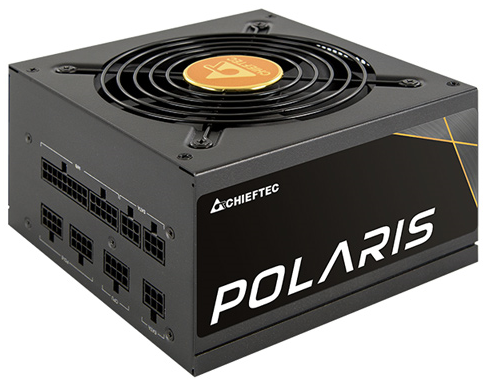 Блок питания Chieftec Polaris PPS-750FC (ATX 2.4, 750W, 80 PLUS GOLD, Active PFC, 120mm fan, Full Cable Management) Retail