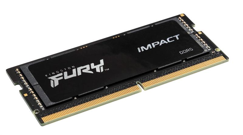 Оперативная память Kingston DDR5 32GB 4800MT/s CL38 SODIMM FURY Impact PnP