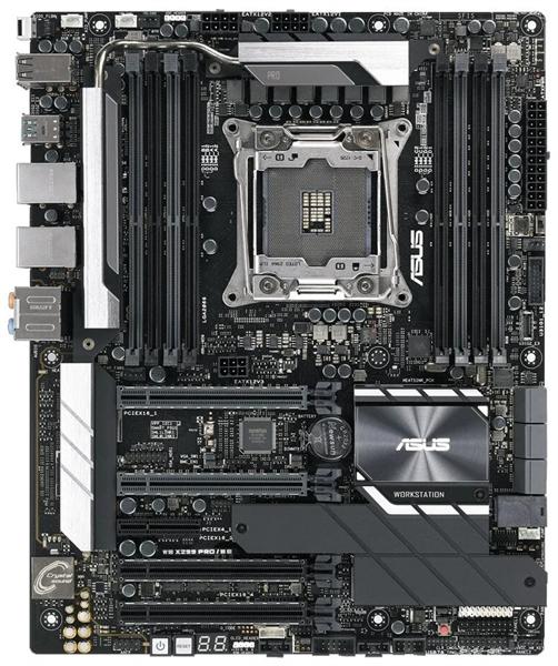 Серверная материнская плата ASUS Motherboard WS X299 PRO/SE,LGA-2066,X299,8DIMM,BMC,6xSATA 6Gb/s p,1xU.2,5PCIE,3Y Wr