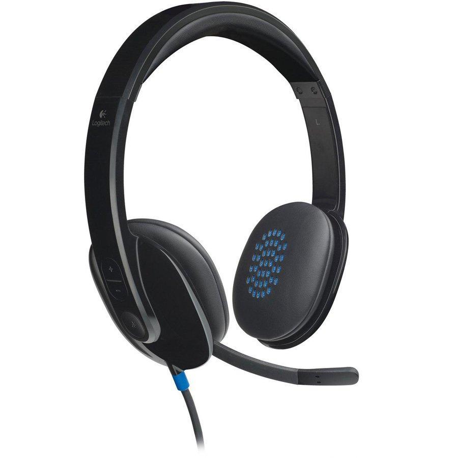 Гарнитура Logitech Headset H540, Stereo, USB, [981-000480]