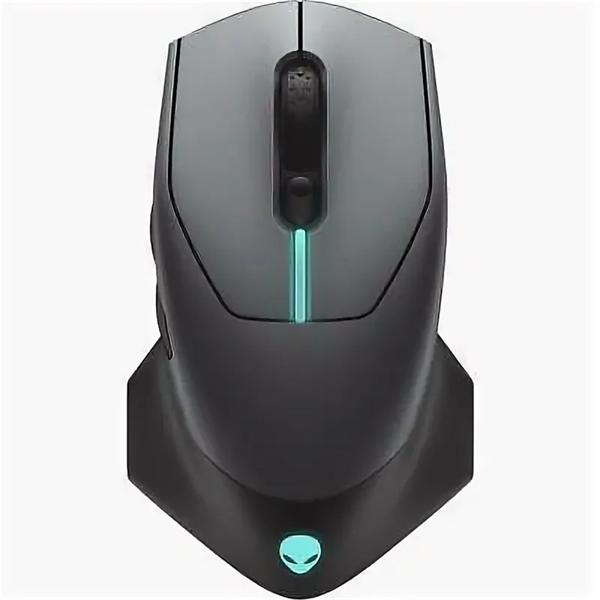Мышь Dell Mouse AW610M Alienware; Gaming; Wired/Wireless; USB; Optical; 16000 dpi; 7 butt; Dark side of the moon