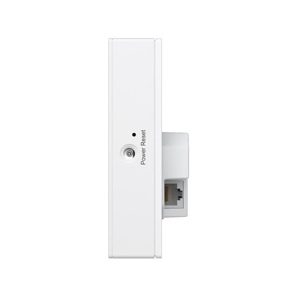 Точка доступа Ruijie Wall Plate Wi-Fi 6 (802.11ax) Access Point, standard size of 86-type faceplate, built-in antenna, dual-radio  dual-band,  support  574.5Mbps  @2.4G  and  1.2Gbps  @5G,  up  to  4  spatial  stre