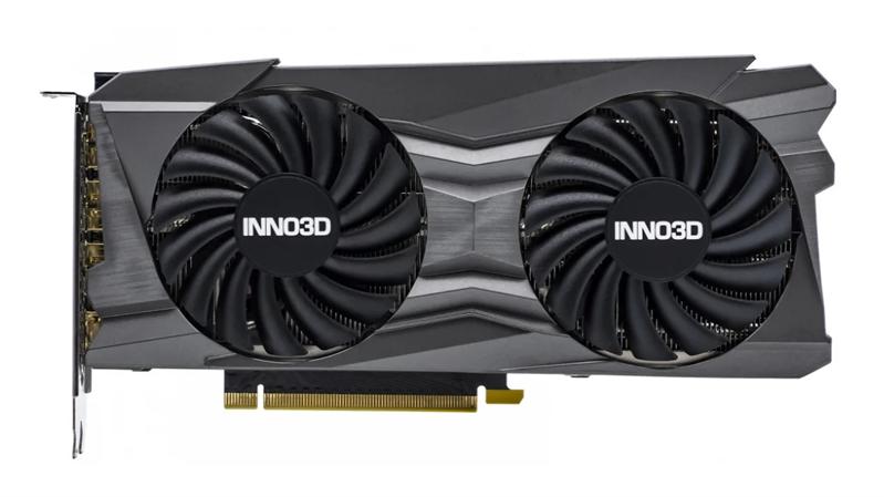 Видеокарта INNO3D RTX 3060 Ti Twin X2 OC//RTX3060Ti, HDMI, DP*3, 8G,D6