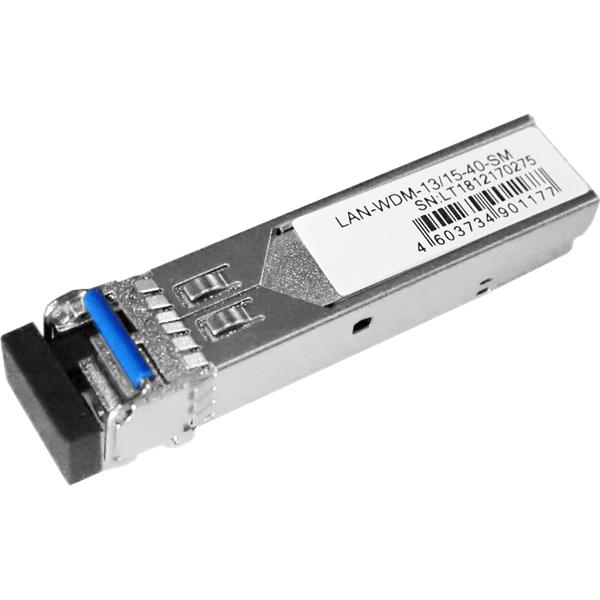  Модуль SFP WDM 1.25G, 1310nm / 1550nm, 40 km, LC, DDM, Cisco
