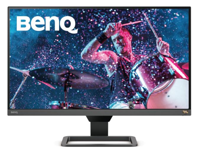 Монитор BENQ 27" EW2780Q IPS LED 2560x1440 60Hz 16:9 350 cd/m2 5ms(GtG) 20M:1 1000:1 178/178 2*HDMI1.4 DP1.2 2*Speaker5W Tilt Metallic-Grey-Black