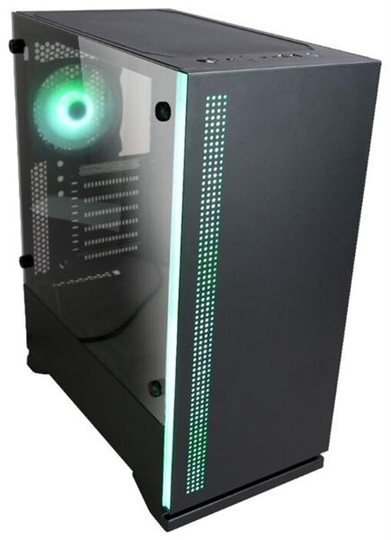 Корпус ZALMAN S5, ATX, BLACK, WINDOW, 2xCOMBO (3.5" or 2.5"), 4x2.5", 2xUSB2.0, 1xUSB3.0, FRONT 1x120mm, REAR 1x120mm RGB