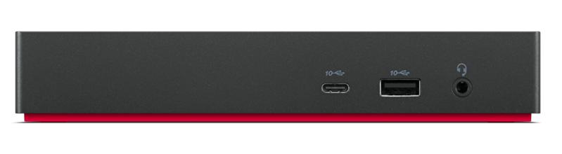 Док-станция Lenovo USB-C Dock  (2x DP, 1x HDMI, 3x USB 3.1, 2x USB 2.0, 1x USB-C, 1x RJ-45, 1x Combo Audio Jack 3.5mm)