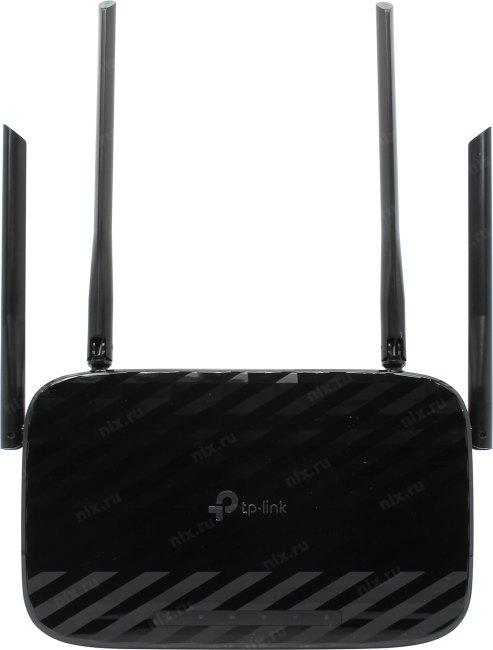  TP-Link Archer C6, AC1200 Двухдиапазонный Wi Fi роутер, до 300 Мбит/с на 2,4 ГГц + до 867 Мбит/с на 5 ГГц, 4 антенны, 1 гигабитный порт WAN + 4 гигабитных порта LAN