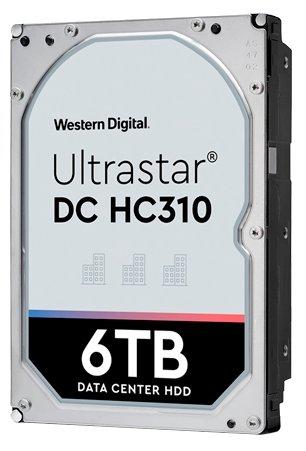 Жесткий диск Western Digital Ultrastar DC HС310 HDD 3.5" SAS 6Tb, 7200rpm, 256MB buffer, 512e (HUS726T6TAL5204 HGST), 1 year