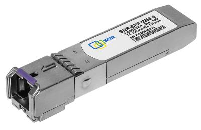  SNR  Модуль SFP WDM, дальность до   3км (6dB), 1550нм