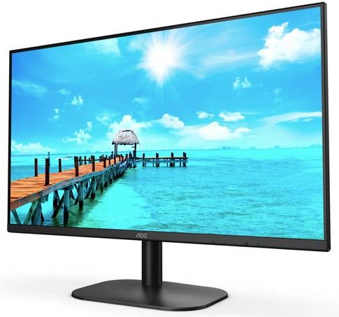 Монитор 27" AOC 27B2DA 1920x1080@75Гц IPS LED 16:9 4ms D-Sub DVI HDMI 20M:1 1000:1 178/178 250cd Speakers Tilt Black