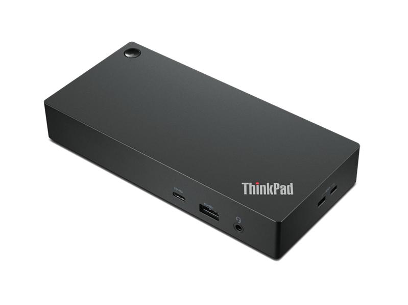 Док-станция ThinkPad Universal USB-C Dock (2x DP 1.4, 1x HDMI 2.0, 3x USB 3.1, 2x USB 2.0, 1x USB-C, 1x RJ-45, 1x Combo Audio Jack 3.5mm), EU power cord included, rpl. 40AY0090EU