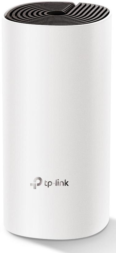  TP-Link Deco M4(1-pack), AC1200 Mesh Wi-Fi модуль, до 300 Мбит/с на 2,4 ГГц + до 867 Мбит/с на 5 ГГц, 2 встр. антенны, 2 гиг.порта (автоопределение WAN/LAN)