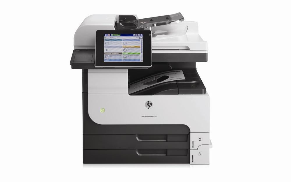 Лазерное многофункциональное устройство HP LaserJet Enterprise 700 MFP M725dn (p/c/s, A3, 1200dpi, 40ppm, 1024Mb, 320Gb HDD, 3 trays 100+250+250, ADF100, Duplex, USB/LAN/FIH, Color LCD20i,  replace Q7840A, Q7829A)