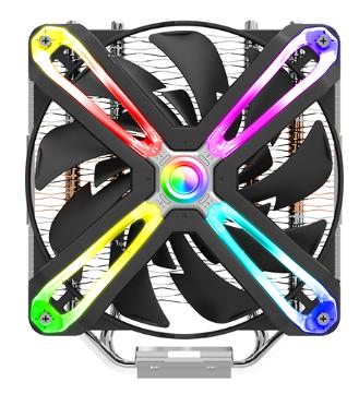 Кулер для процессора ZALMAN CNPS17X, 140mm RGB FAN, 5 HEAT PIPES, 4-PIN PWM, 800-1500 RPM, 29DBA, FDB BEARING, FULL SOCKET SUPPORT