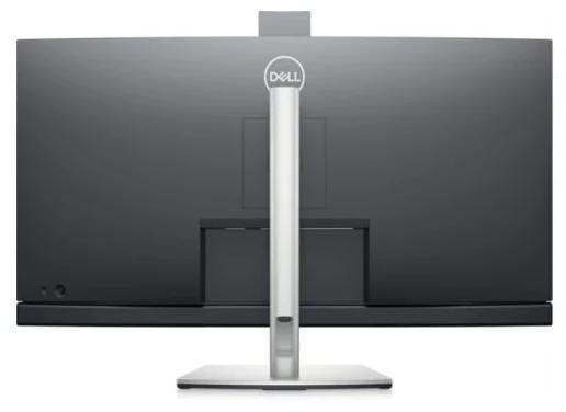 Монитор Dell 34"    C3422WE Curved S/BK (IPS;21:9;300cd/m2;1000:1;3440x1440;5ms;178/178;1.07 bill;DP;DP out;HDMI2.0,2xUSB-C;4xUSB;RJ45;WebCam;Mcr; Spk 2x5W;HAS;Tilt;Swiv;VESA) БЕЗ EU кабеля питания